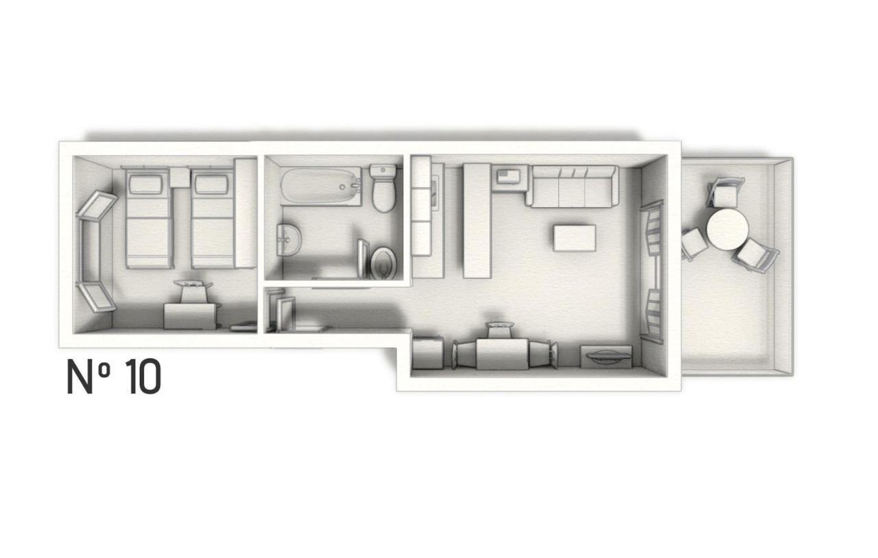 דירות חוף ואיה גראן ריי Apartman Gaby מראה חיצוני תמונה
